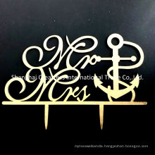 Mr and Mrs Acrylic Engagement Cake Topper Suppliers